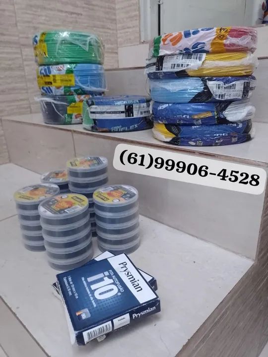Fios Elétricos e Fitas Isolantes  - Foto 2