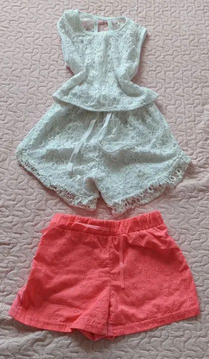 Conjunto renda + 1 Short laise 4a - R$40,00 - Foto 5