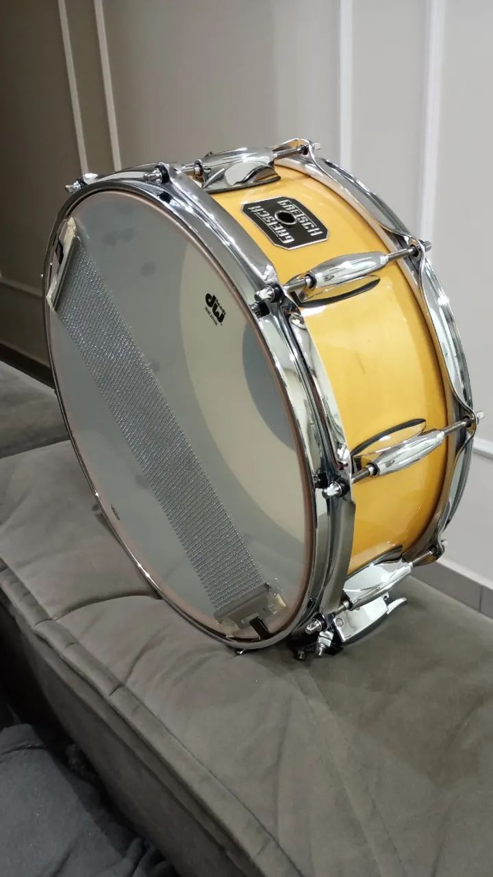 Caixa Gretsch 14x5.5 maple Full Snare - Foto 3