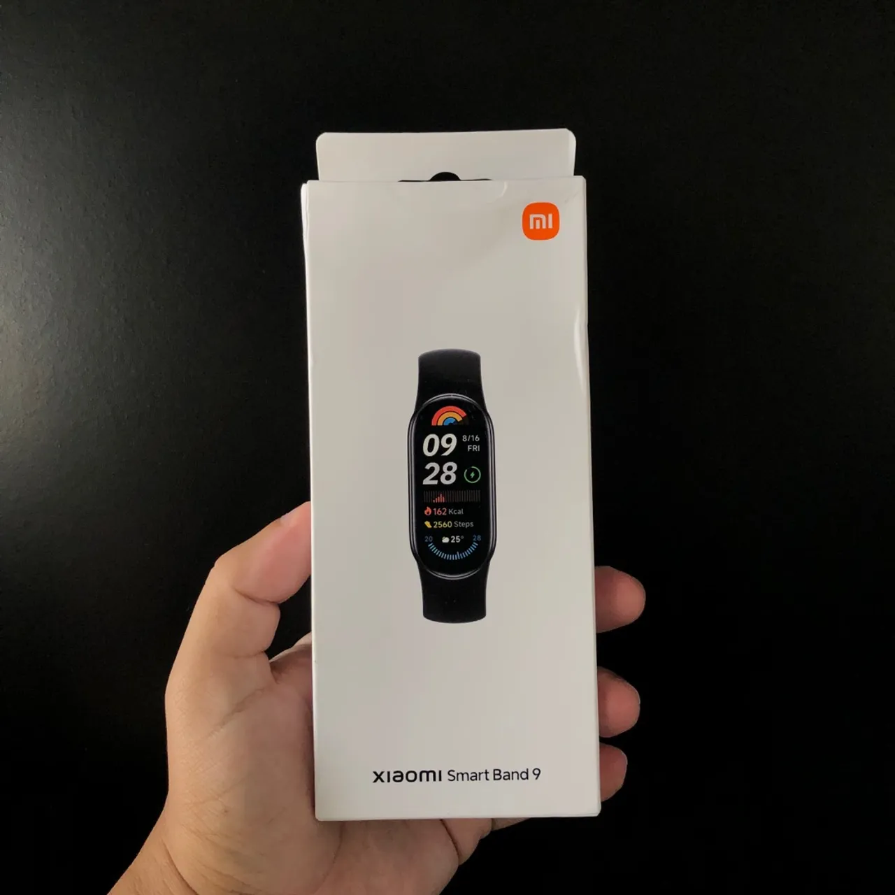 Mi Band 9 Midnight Black (Preta) (Versão Global) Nova e Lacrada