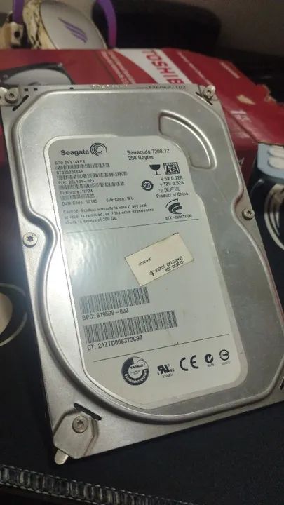HD 250gb 7200Rpm Seagate Barracuda 