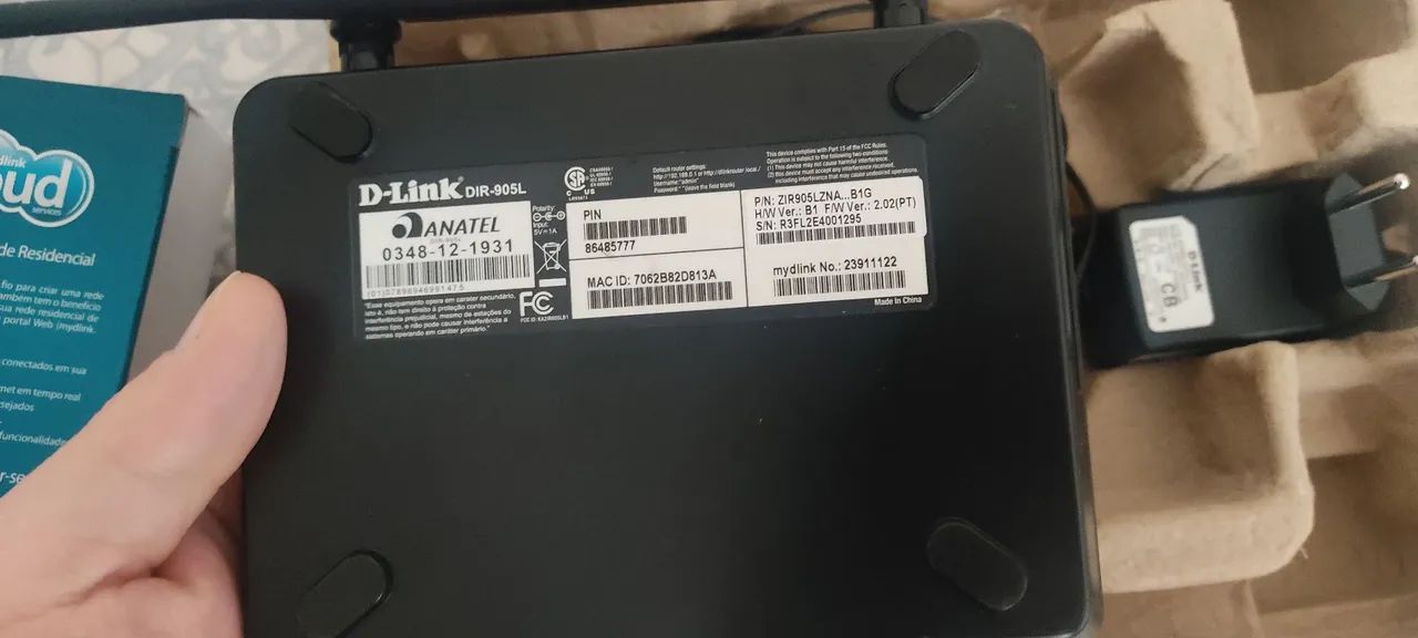 Roteador Leia o Anúncio Wi-Fi D-Link Cloud N300 Sem Fio - Foto 4