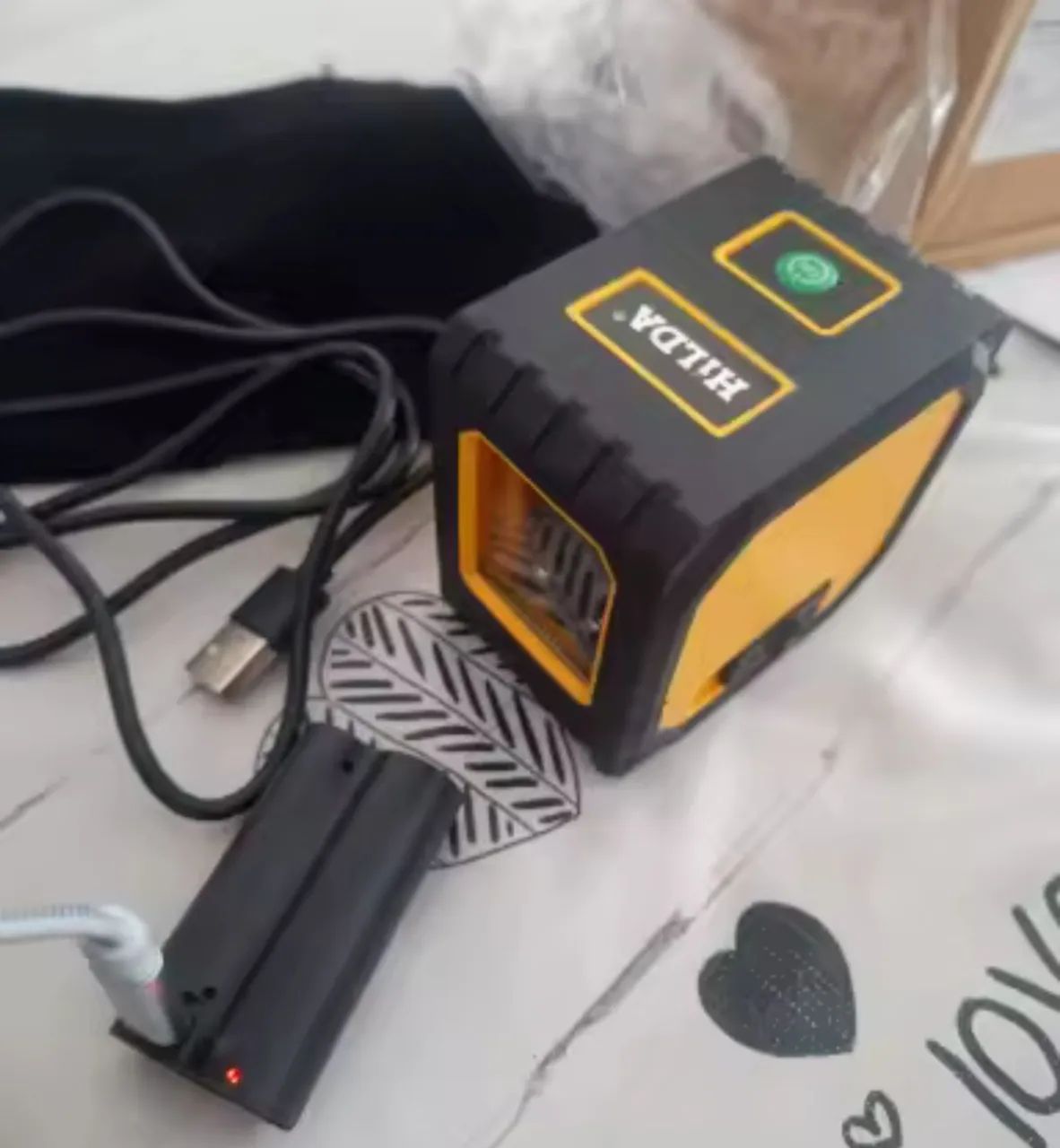 Nível a Laser Hilda - Verde - Precisão e Qualidade