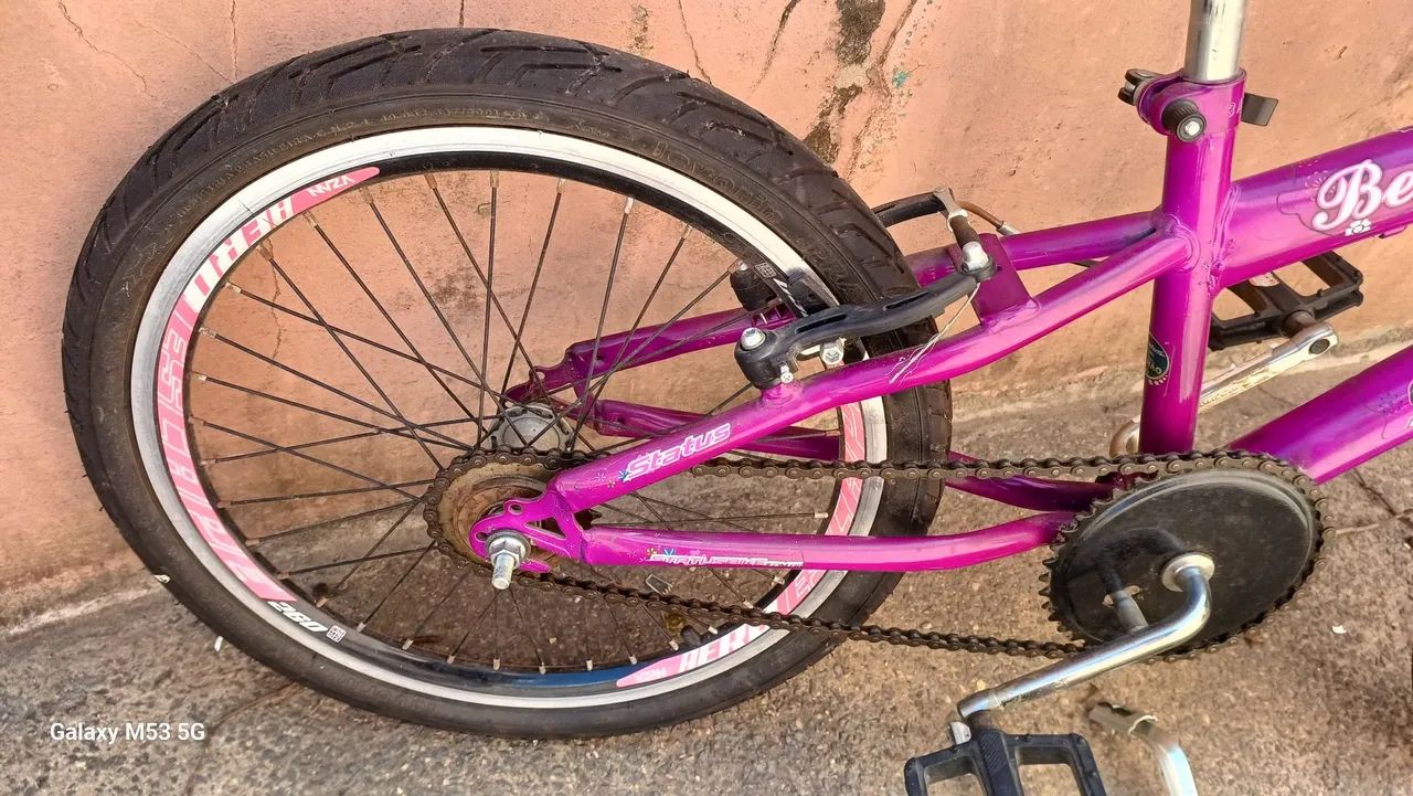 Bicicleta Infantil Belíssima Status - Foto 2