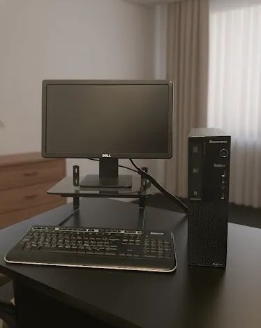 Kit PC Completo Lenovo ThinkCentre + Monitor Dell - i5, 16GB RAM, SSD + HD