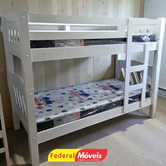 Beliche 100% MDF (sem colchão) Solteiro - Promoção! - Foto 2