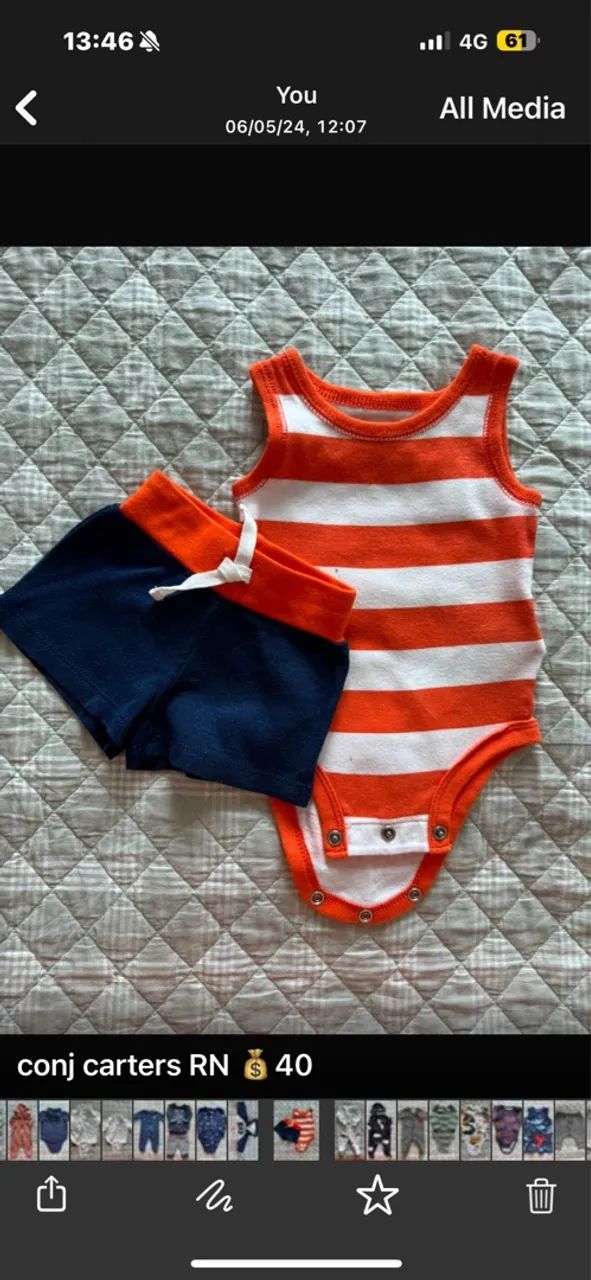 roupas Carters - Foto 4