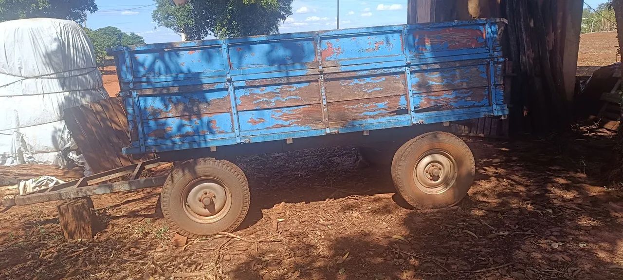 Carreta para Trator Usada - Foto 2