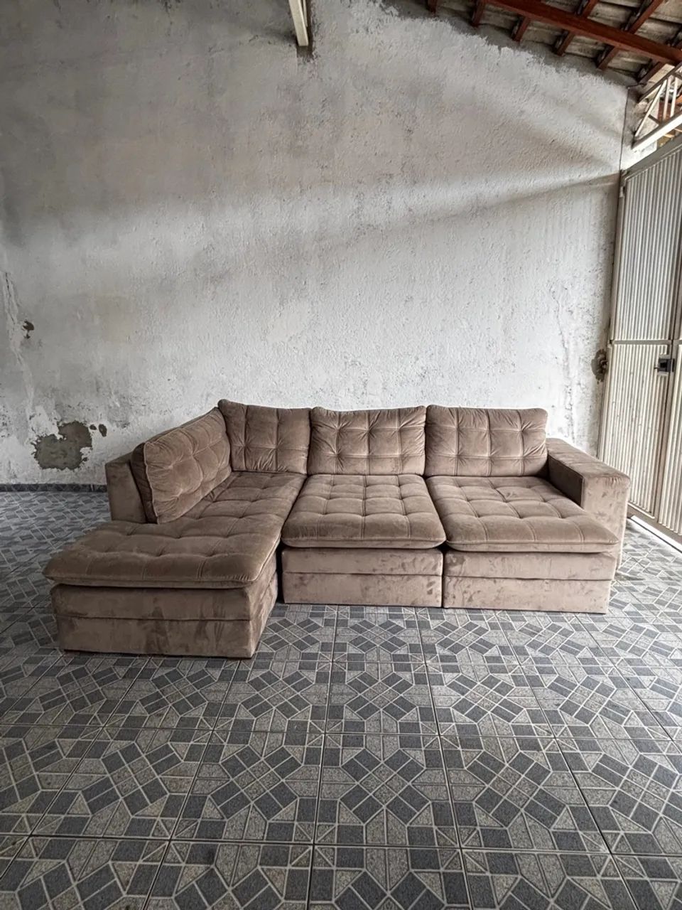 Sofá Retrátil Modular