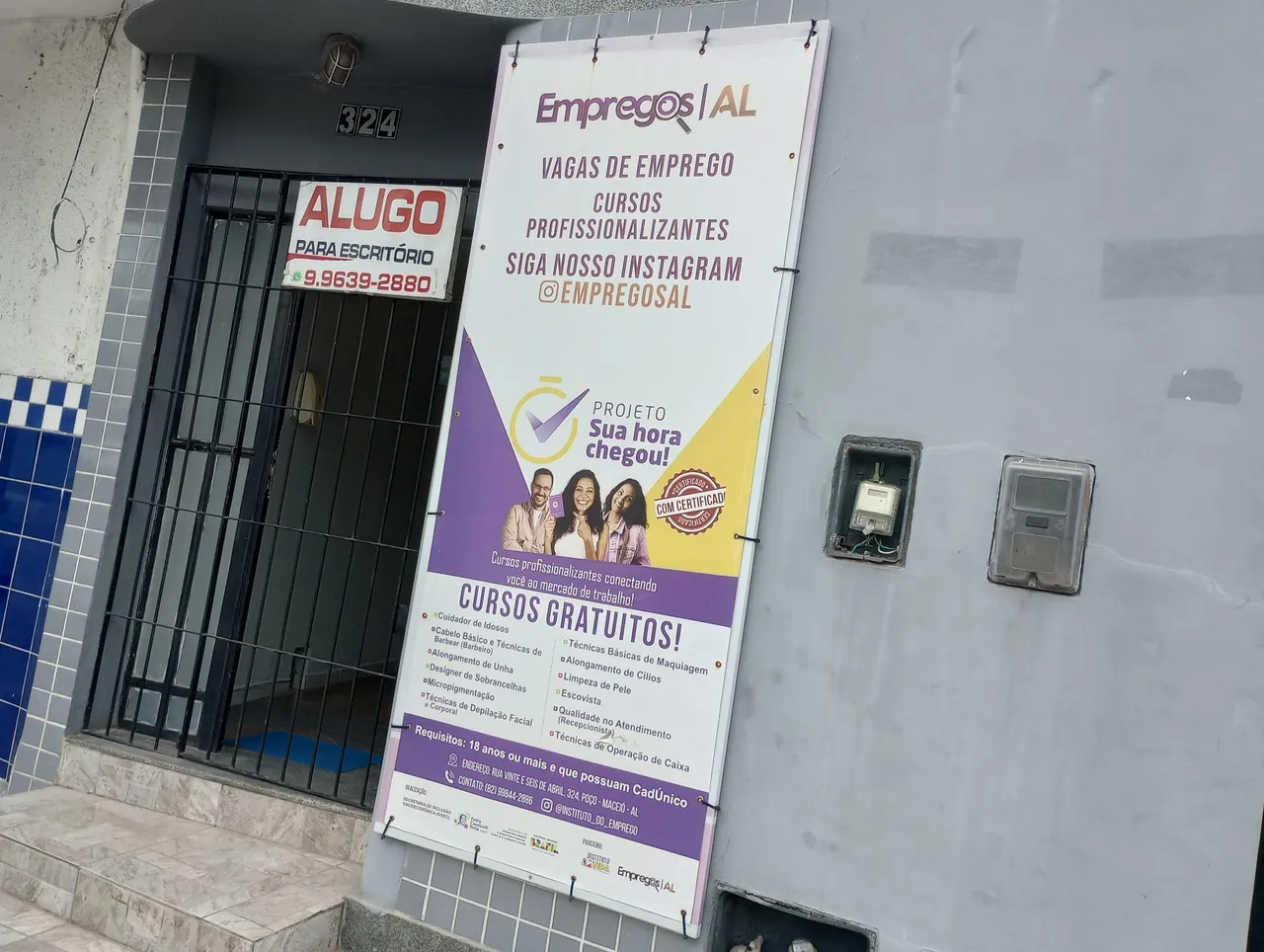 Alugo escritório no poço