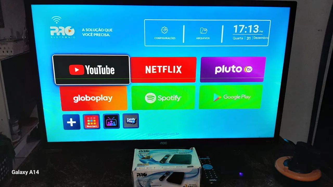Tv box SmartPRO 4K Original  - Foto 2