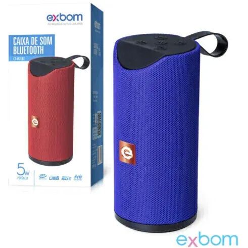  Caixa de Som Bluetooth Exbom MS-M31BT 5W - WZetta - Foto 4