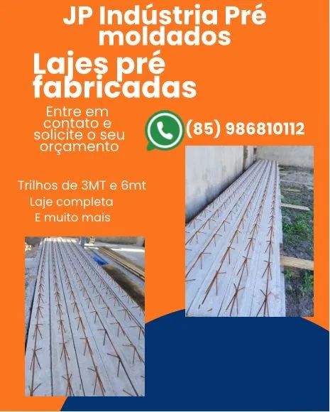 LAJE PRÉ FABRICADAS