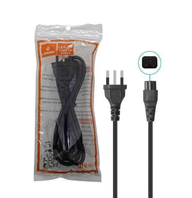 Cabos De Força Tripolar 1,5m Lehmox - Foto 3