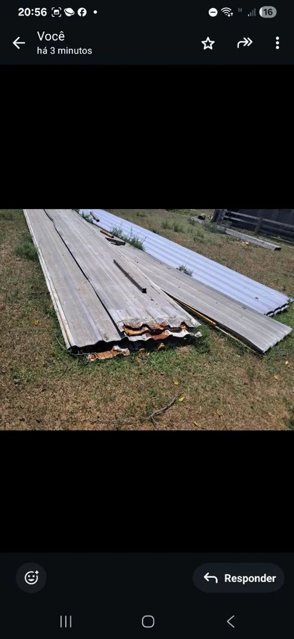 Telhas sanduiche termoacusticas usadas valor por unidade - Foto 3