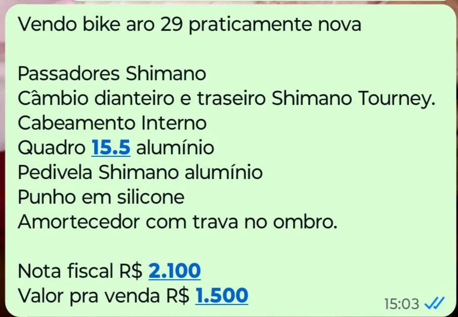 Bicicleta First aro 29 Shimano  - Foto 5