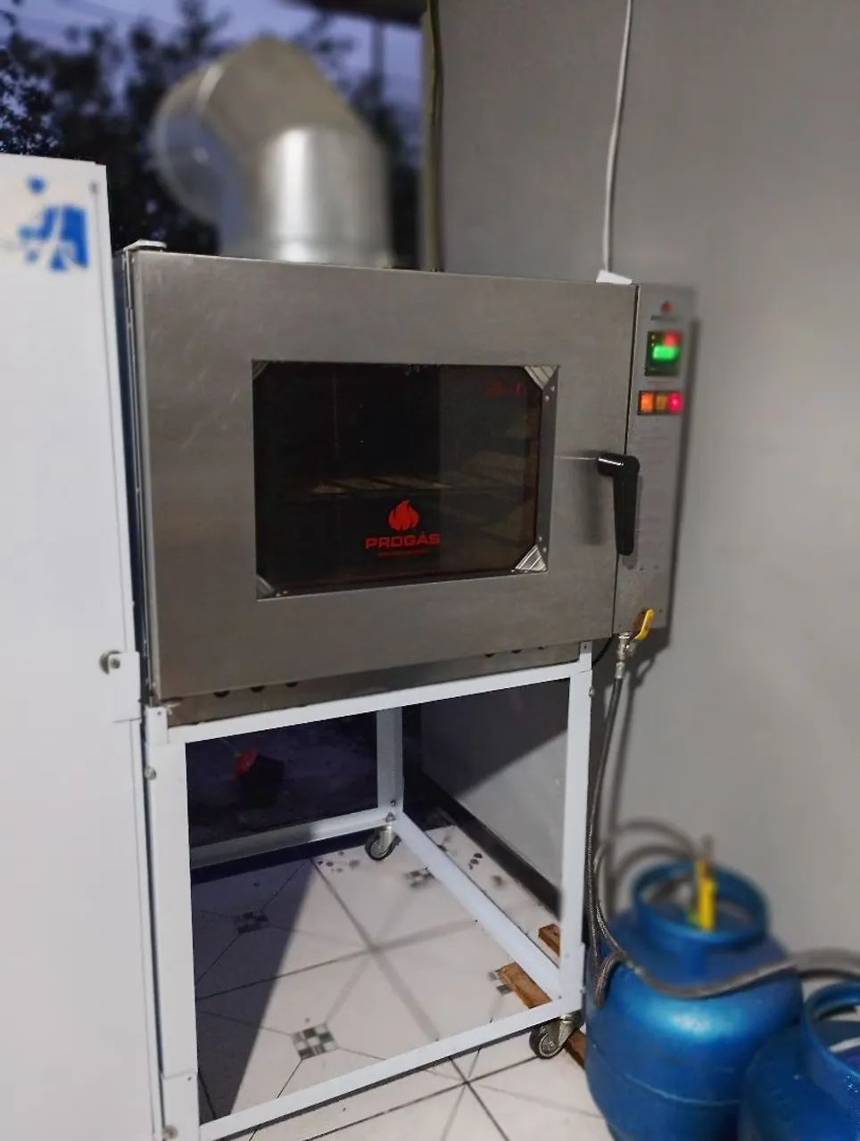 Forno pro gás 5 telas