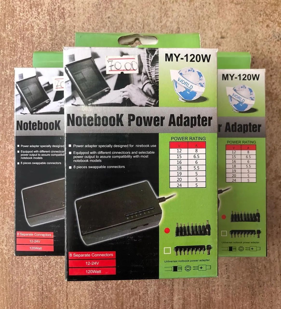 Carregador Universal para Notebook MY- novos 