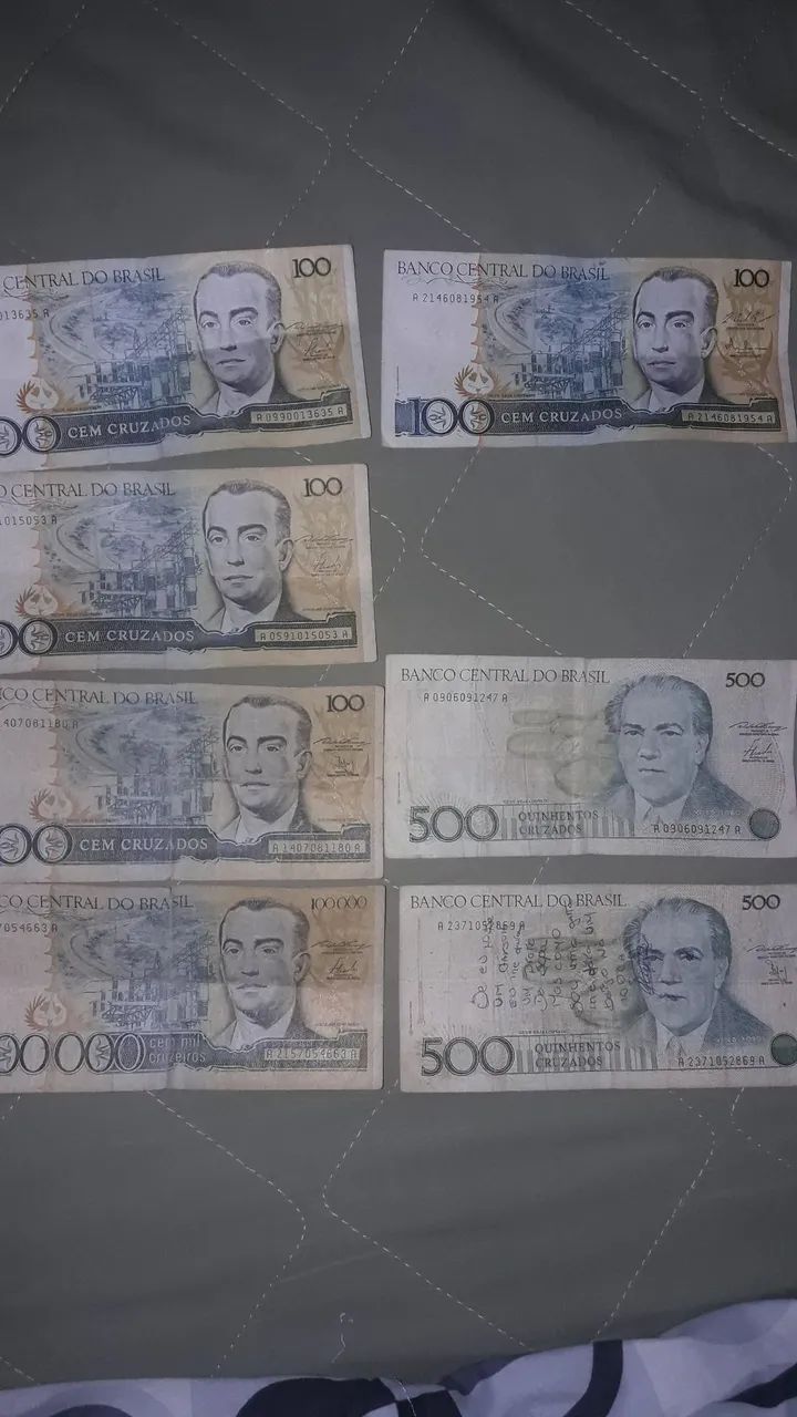 Moedas antigas do Brasil - Coleção de Cruzeiros