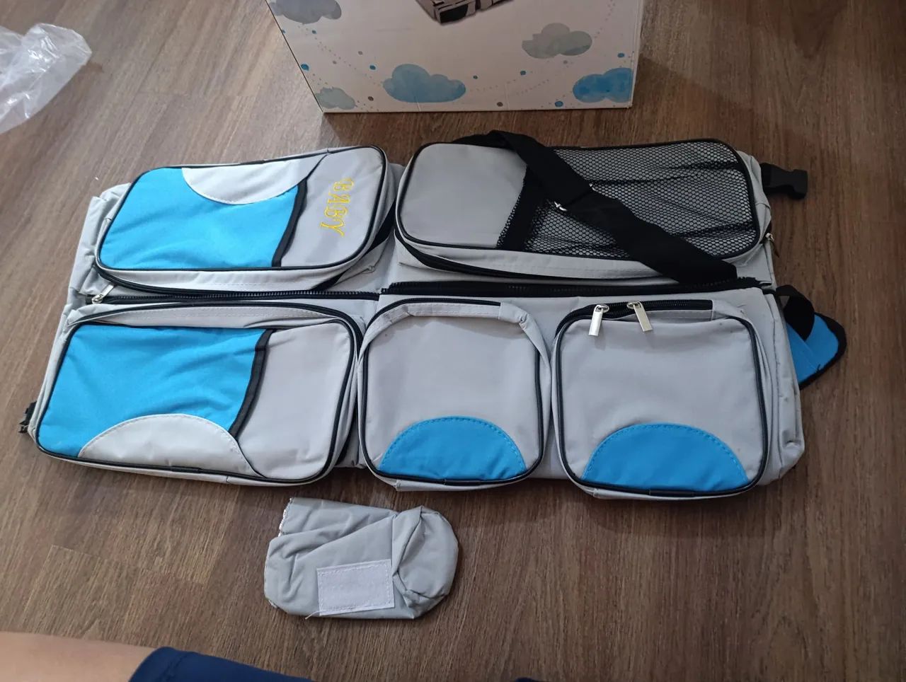 Bolsa que vira berço  - Foto 4