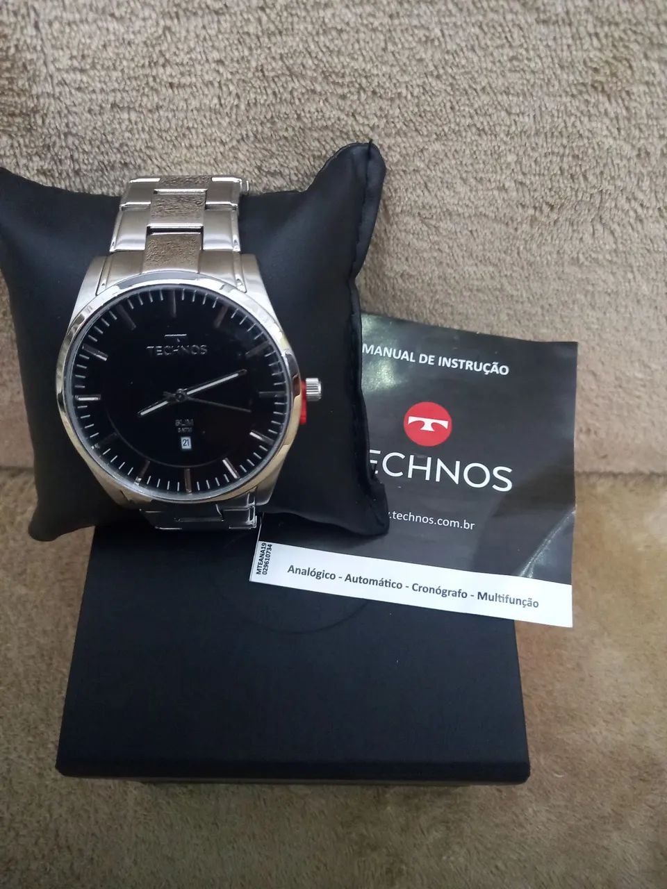 Relógio Technos Masculino Slim GM10YG/1P NOVO, sem uso!  - Foto 6