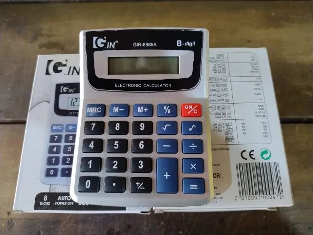 KIT 07 CALCULADORAS DE MESA - Foto 5