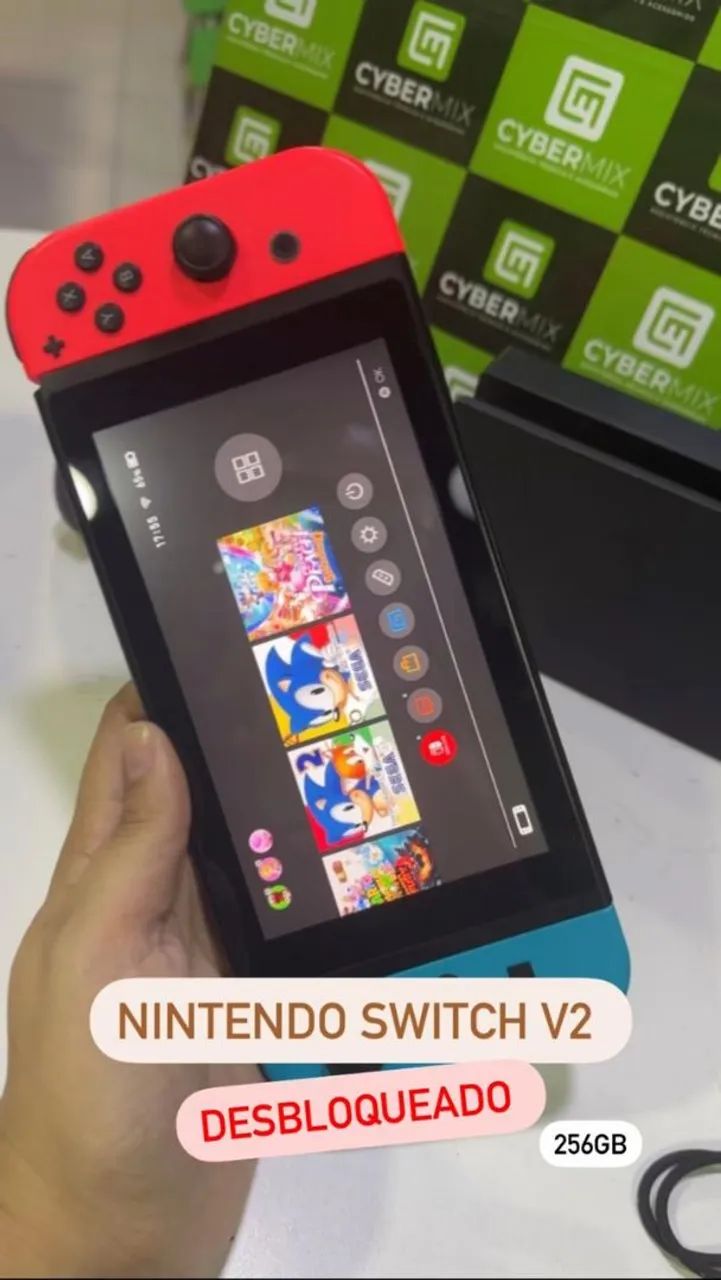 Vendo Nintendo Switch V2 - D E S B L O Q - Foto 2