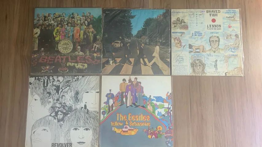 Lote Discos de Vinil - Beatles