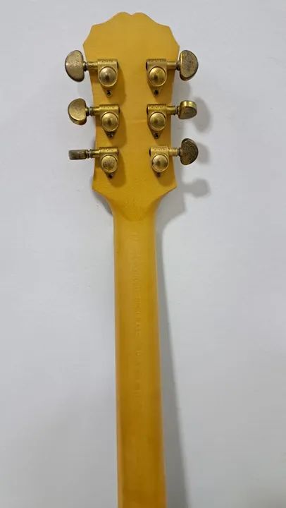Guitarra Epiphone  Custom Black - caps Fleor - Foto 3