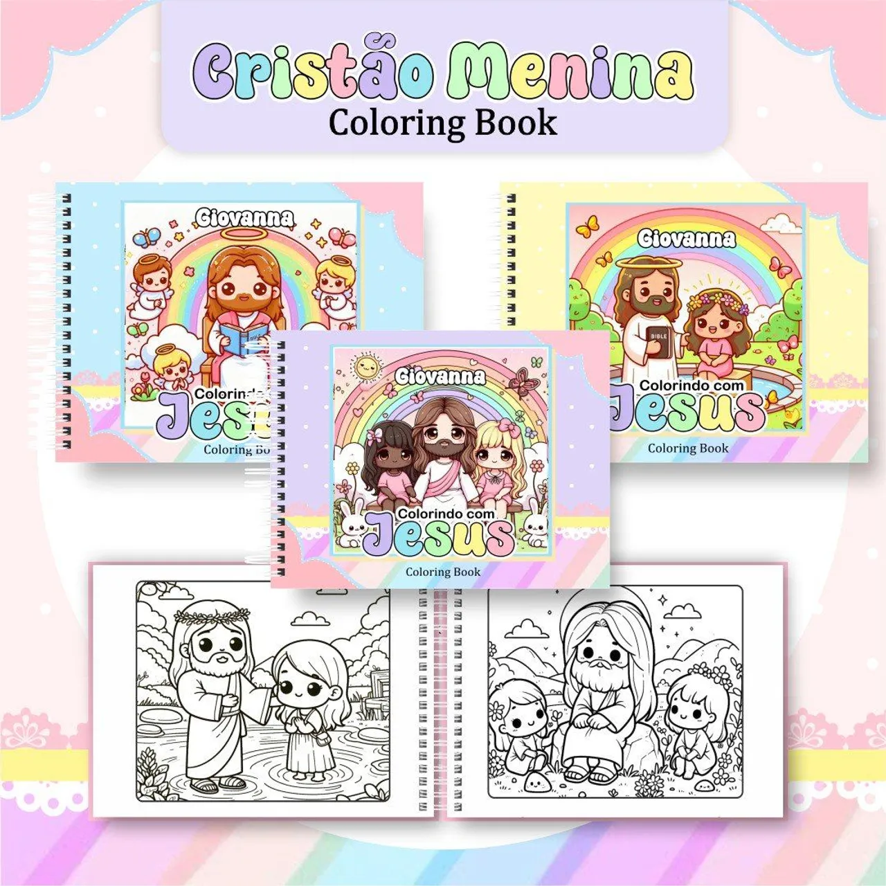 Livro de Colorir Cristão
