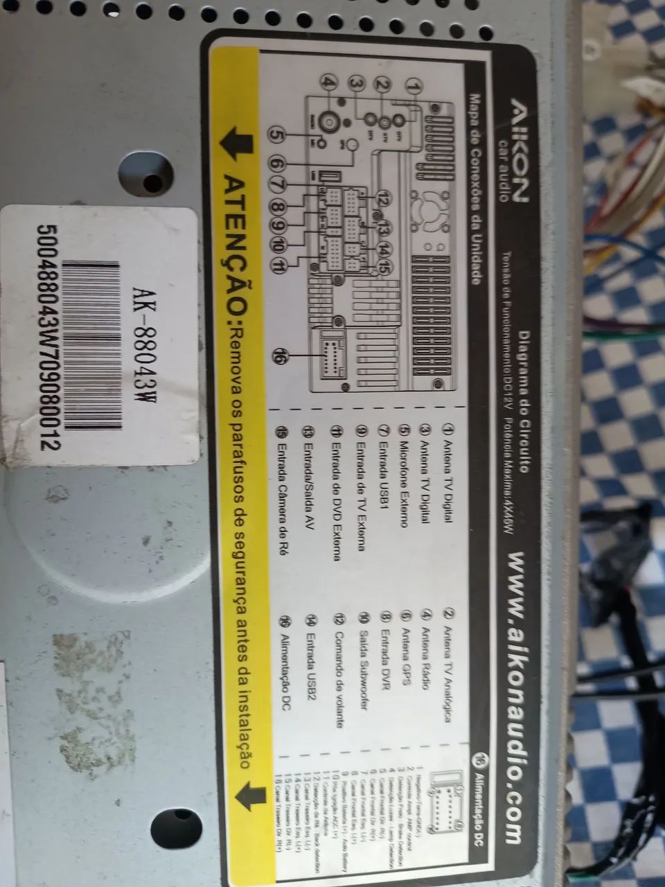 Kit multimídia aikon 09 polegadas Corolla 2017/2019 - Foto 4