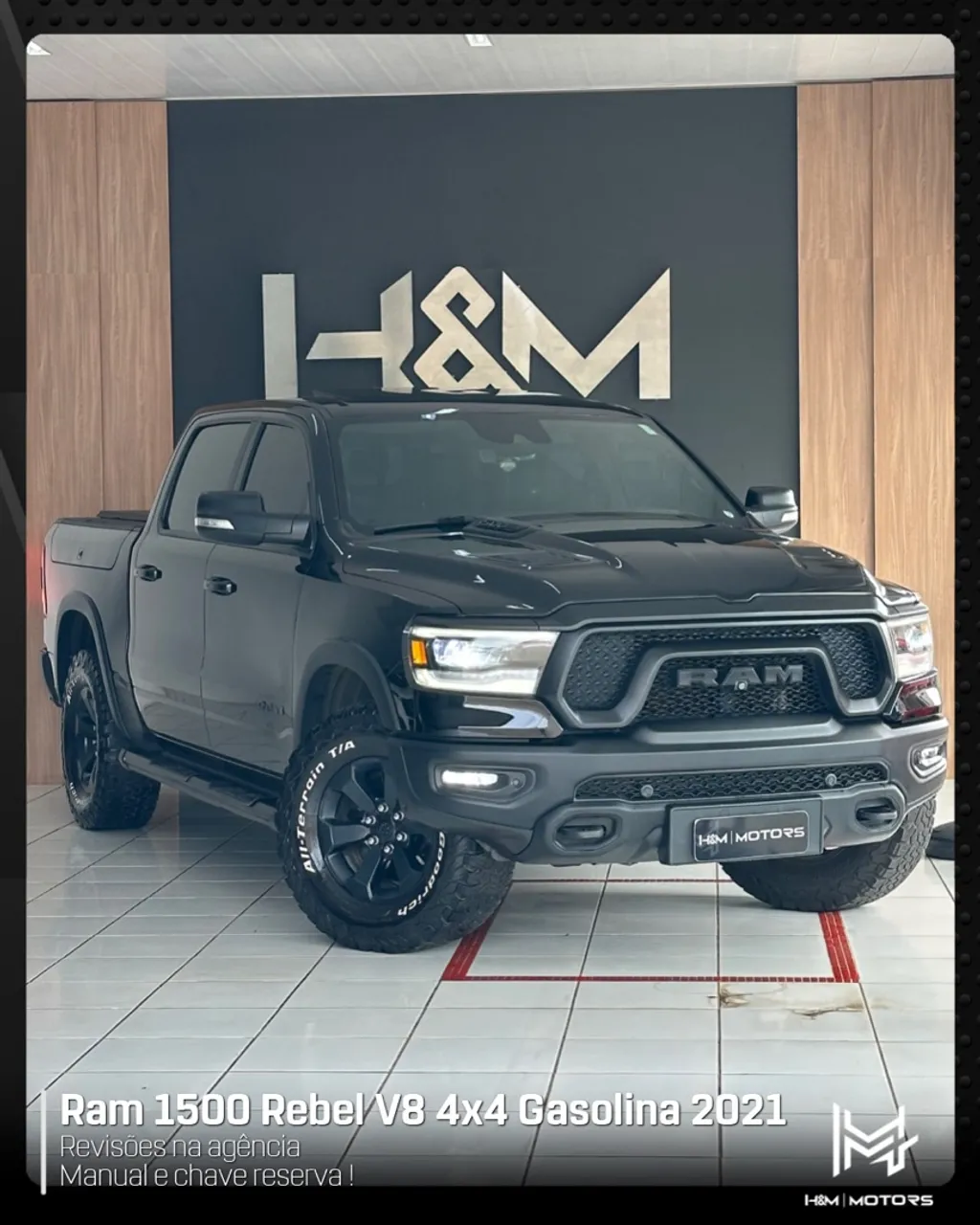 Ram 1500 Rebel V8 CD 4x4 gasolina 2021 
