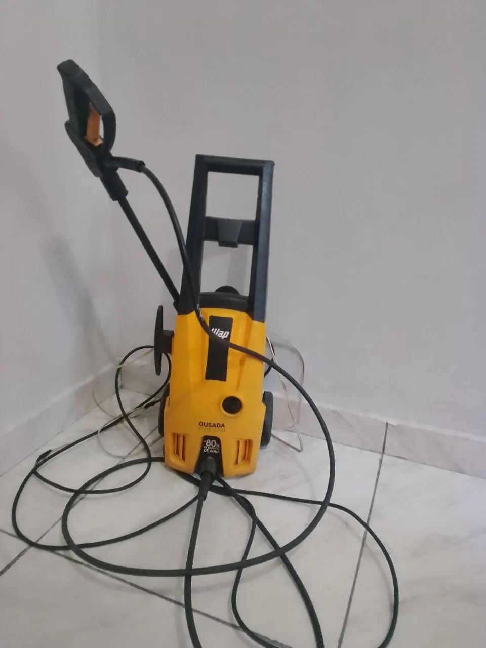 Lavadora de Alta Pressão Wap 1600 - Usada - Foto 3