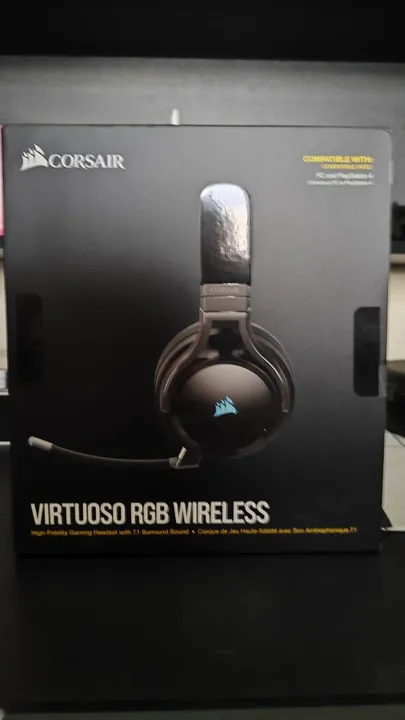 Corsair Virtuoso RGB Wireless (Headset Gamer)