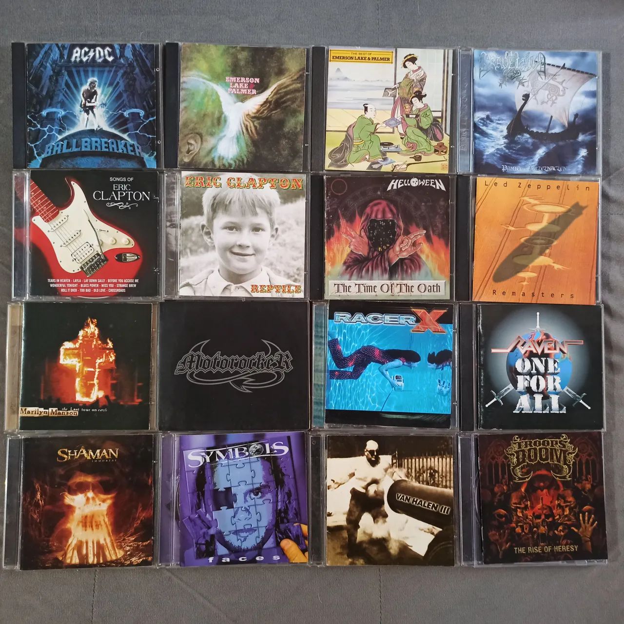 Cds Blues Rock Metal 