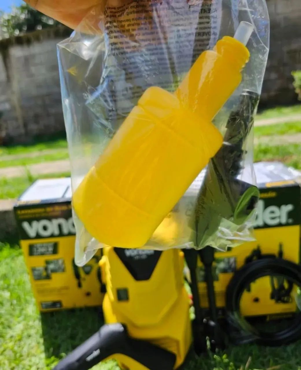 Lavadora de Alta pressão Vonder/ LAVA A JATO NOVA!!! - Foto 4