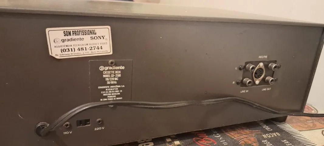 Tape Deck Gradiente CD-2500 - Foto 4