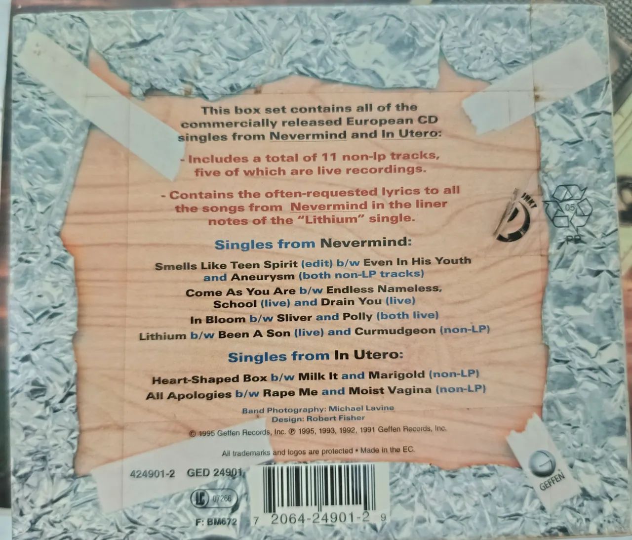 CDs Nirvana Singles - Foto 2