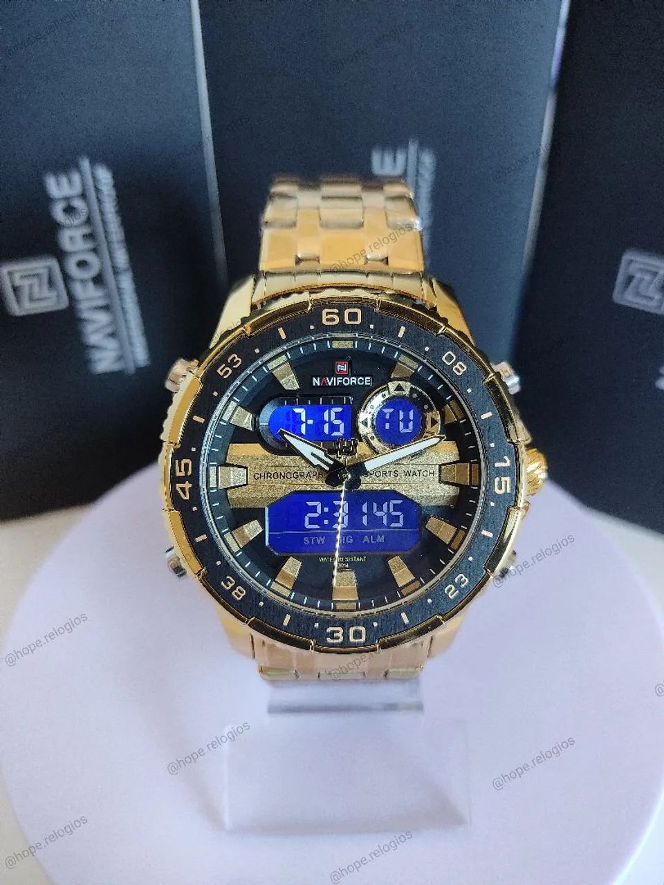 RELÓGIO NAVIFORCE ORIGINAL MASCULINO 9234 - Foto 2