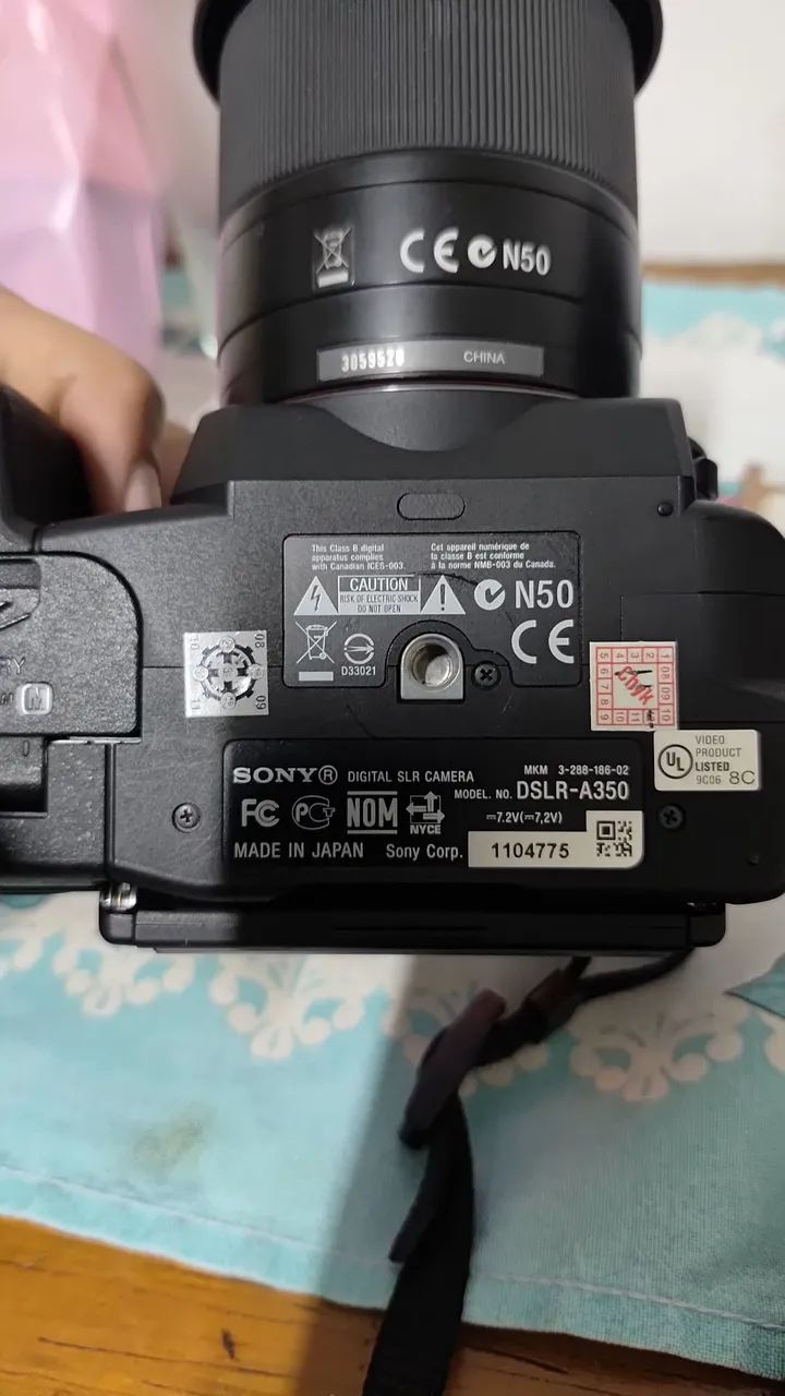Camera profissional sony a350 impecável - Foto 3