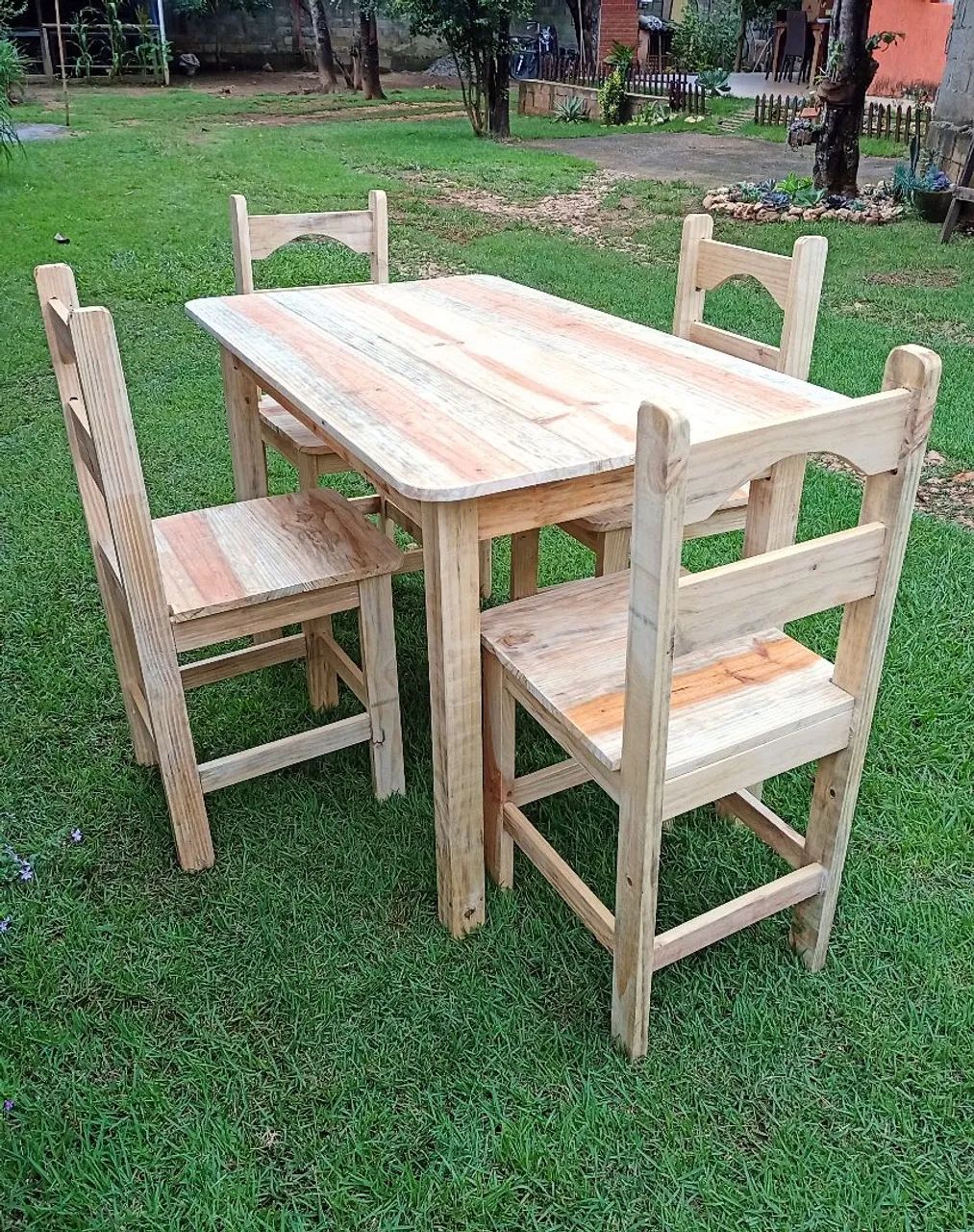 Jogo de mesa 1,20x0,70 - Foto 4