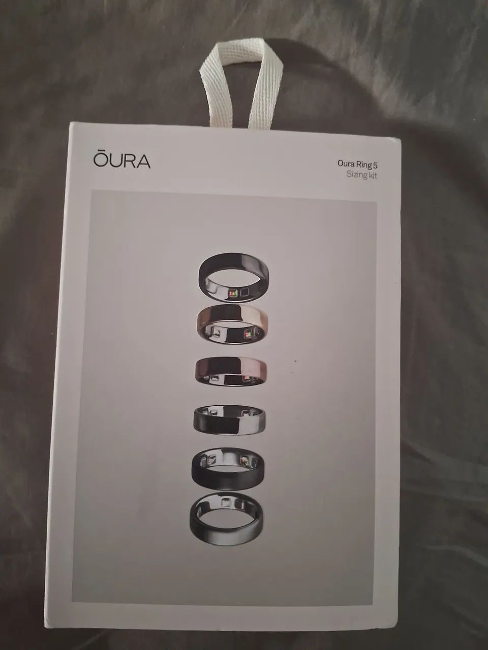 Kit teste para Oura ring 5