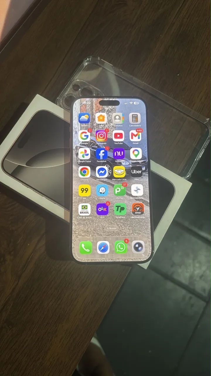 Vendo ou troco iPhone 16 pro max titânio  - Foto 3