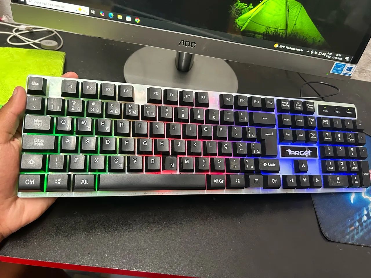 Teclado Target M60