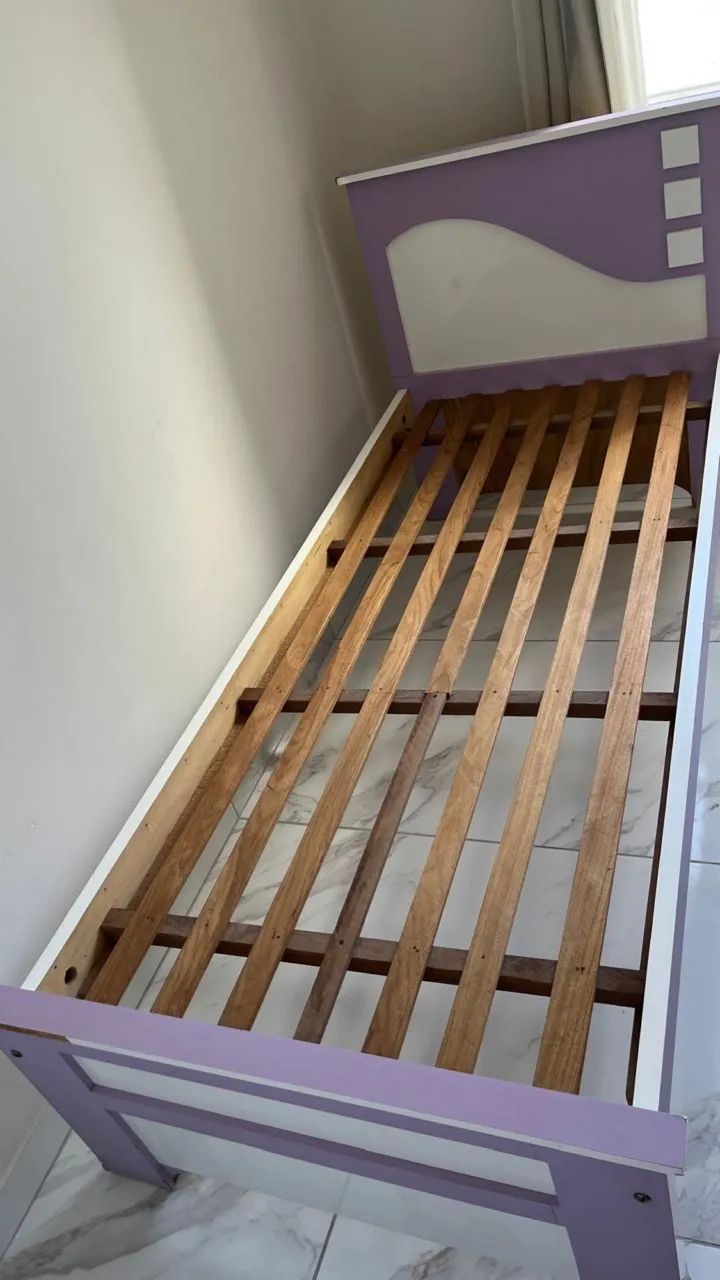 Vendo cama de solteiro  - Foto 3