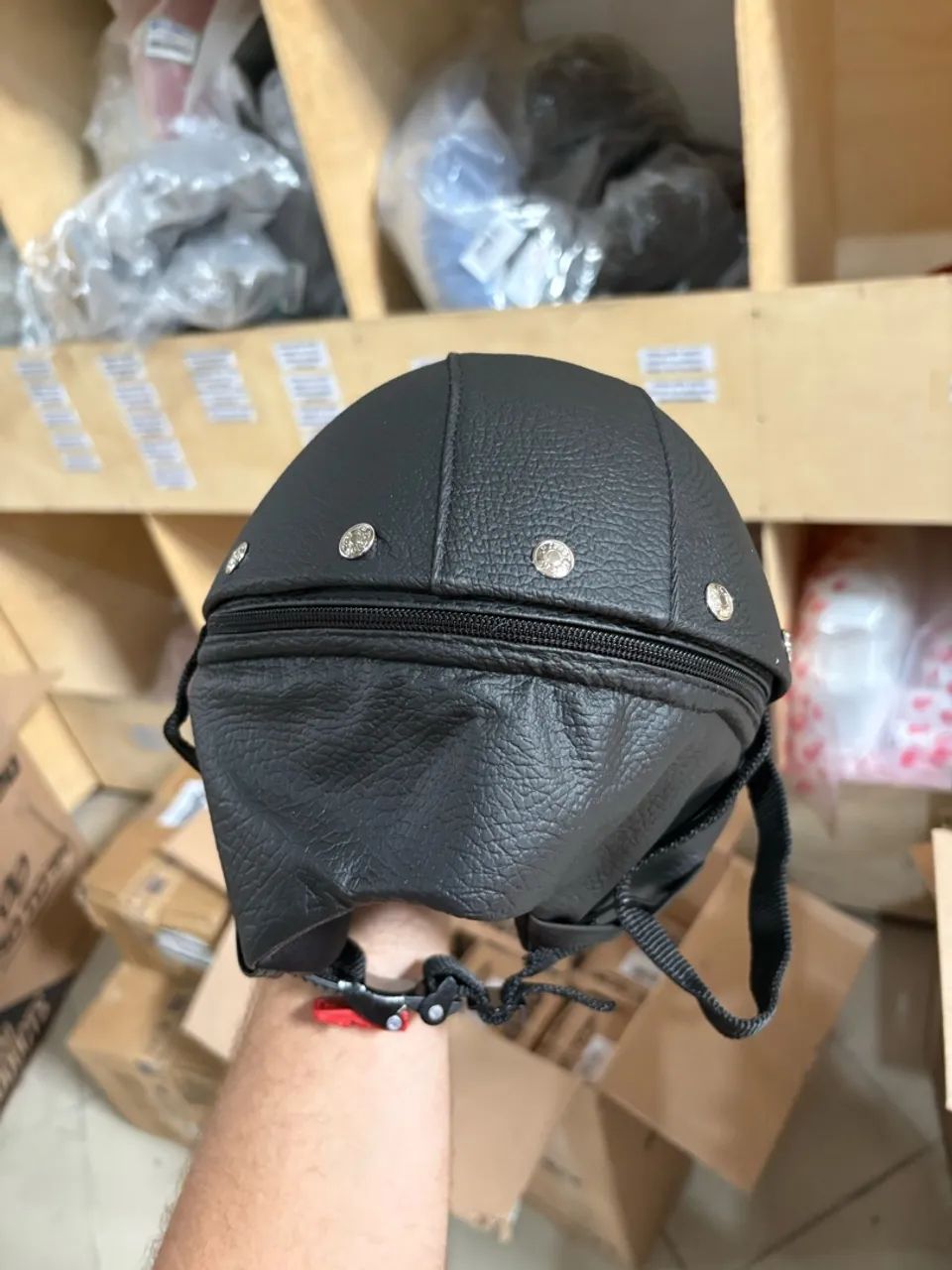 Capacete Mídia Modelo coquinho  - Foto 2