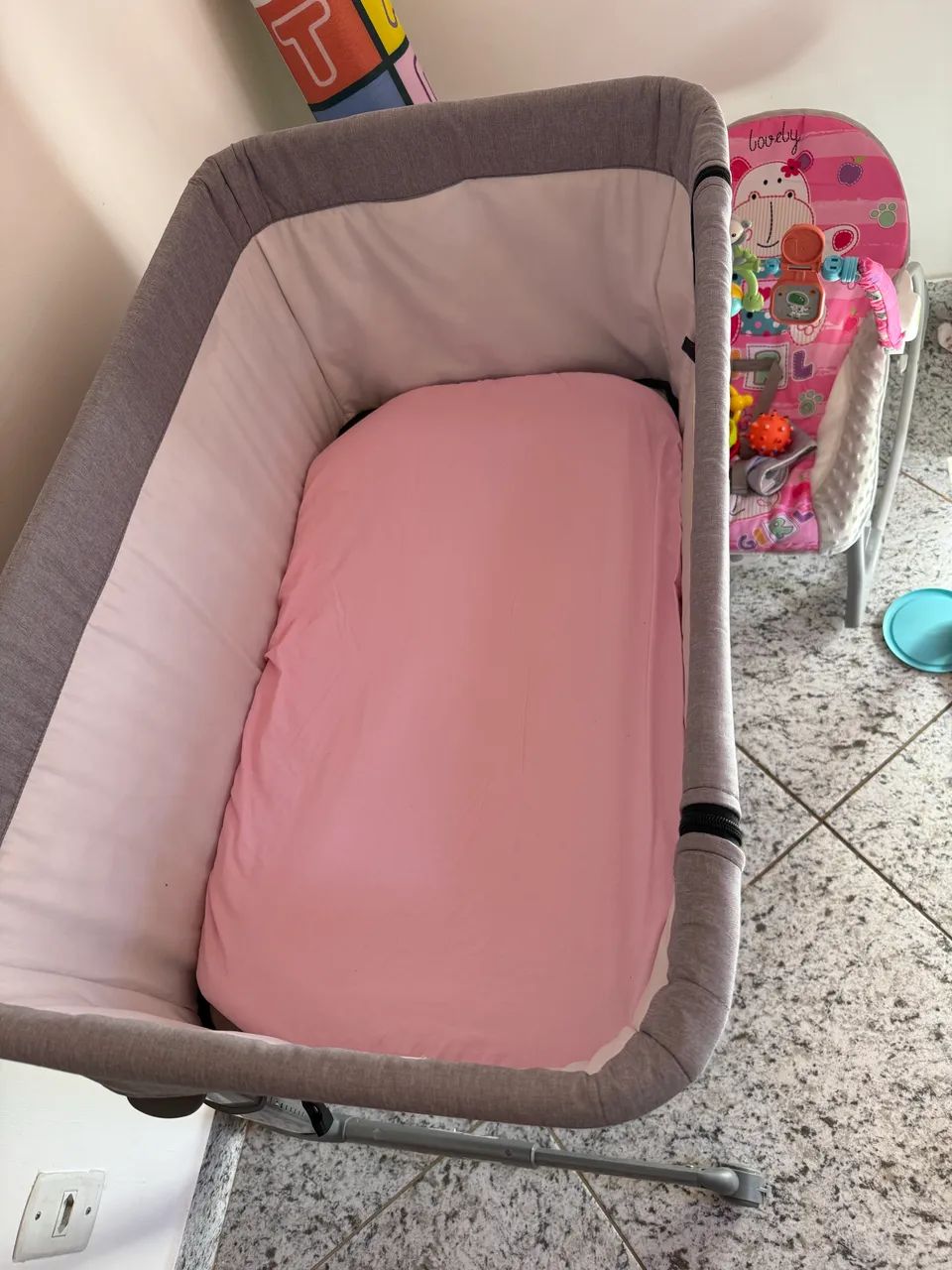 Berço COSCO Acopla na cama  - Foto 5
