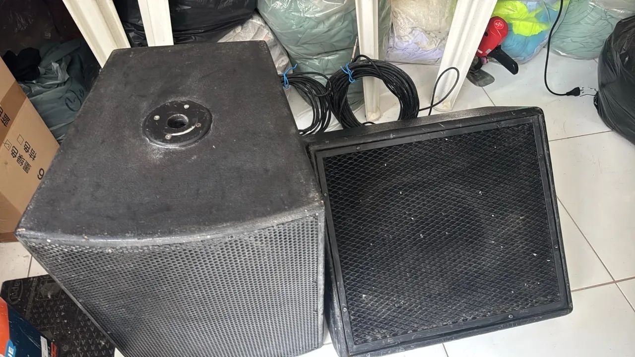 4 Caixas de Som +potencia 1