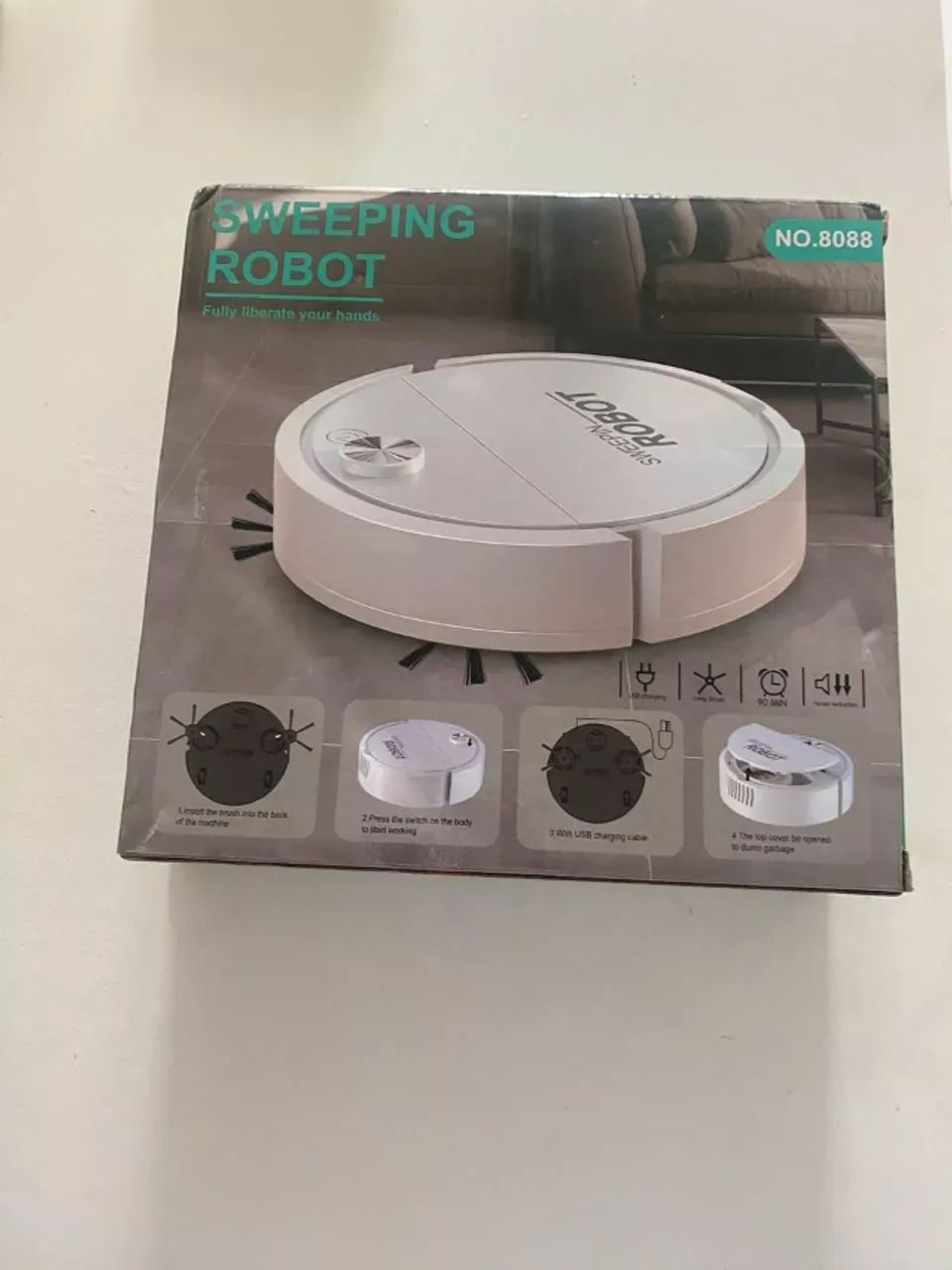 Robô Varredor de Cômodo Automatico (novo) - Foto 4