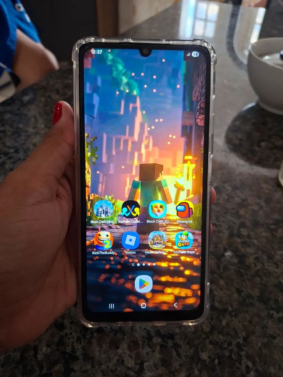 Celular A06 com defeito(leia a descrição) - Foto 5